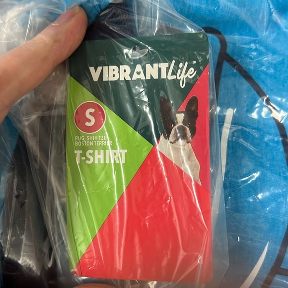 NWT Vibrant Life T-shirt dog "Are You Pho Real? size Small (up to 20 pounds) - Picture 4 of 4